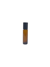 Load image into Gallery viewer, 10ml amber glass roll on bottle
